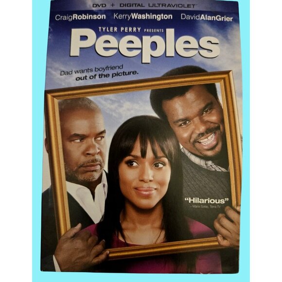 Tyler Perrys Peeples DVD + Digital Ultraviolet Comedy Kerry Washington - Picture 1 of 2